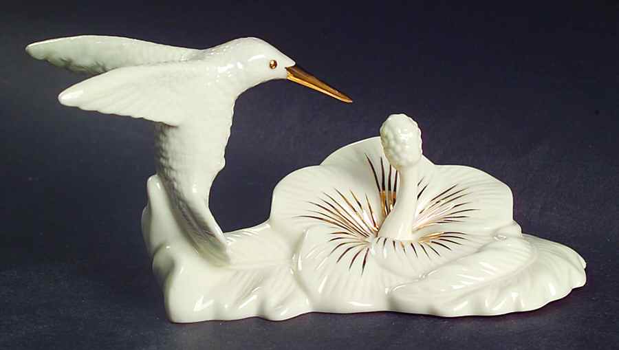 Classic Ivory Garden Birds Hummingbird - No Box by Lenox-1