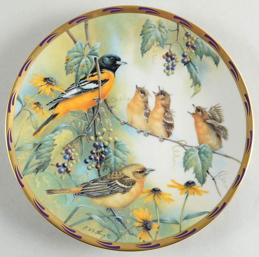 Natures Nestlings Golden Moments - With Box by Lenox-1