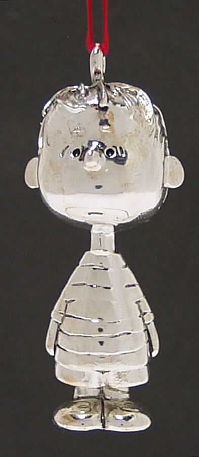 Peanuts Ornament Linus - No Box by Lunt Silver-1