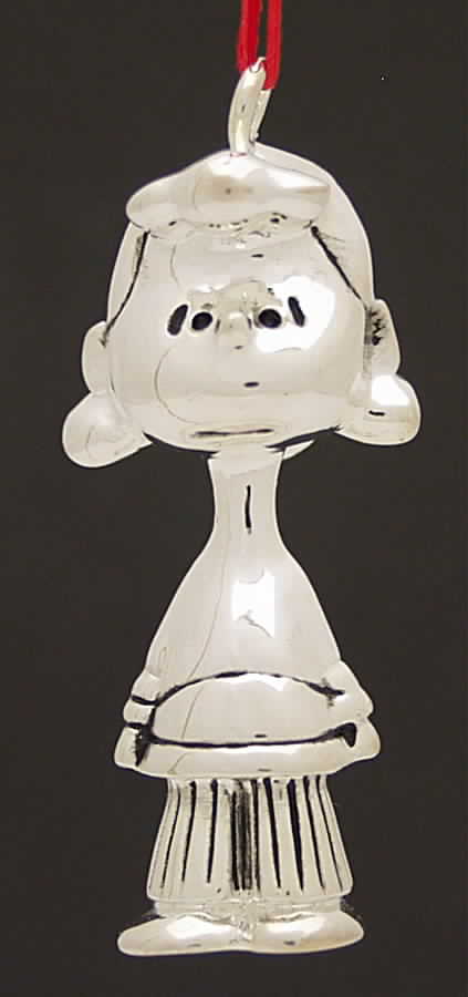Peanuts Ornament Lucy - No Box by Lunt Silver-1