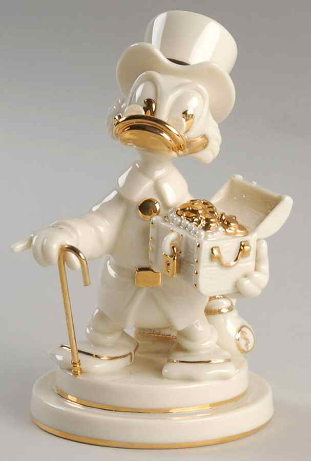 Classic Disney Showcase Collection Uncle Scrooges Evening Out - No Box by Lenox-1