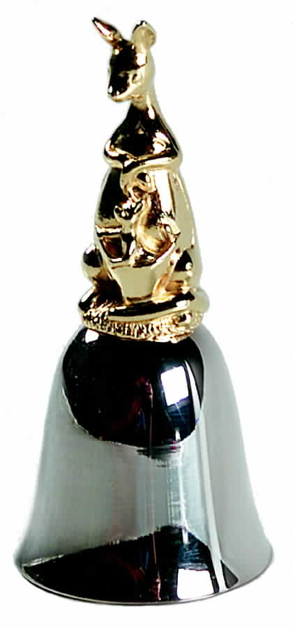 Winnie The Pooh Bell Kanga & Roo - No Box by Lunt Silver-1