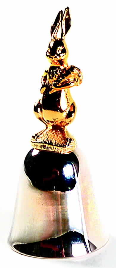 Winnie The Pooh Bell Rabbit - No Box by Lunt Silver-1
