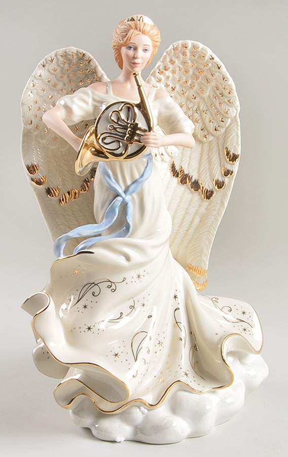 Millennium Angel Figurine Heavenly Fanfare-2018 - No Box by Lenox-1