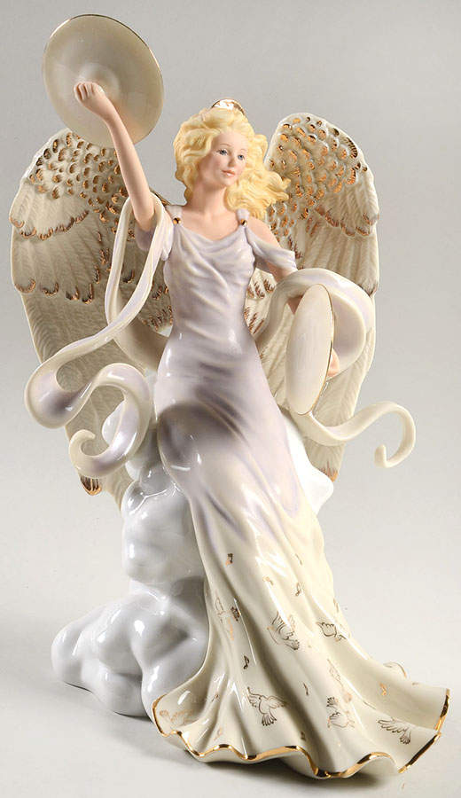 Millennium Angel Figurine Millennium Cresendo - No Box by Lenox-1
