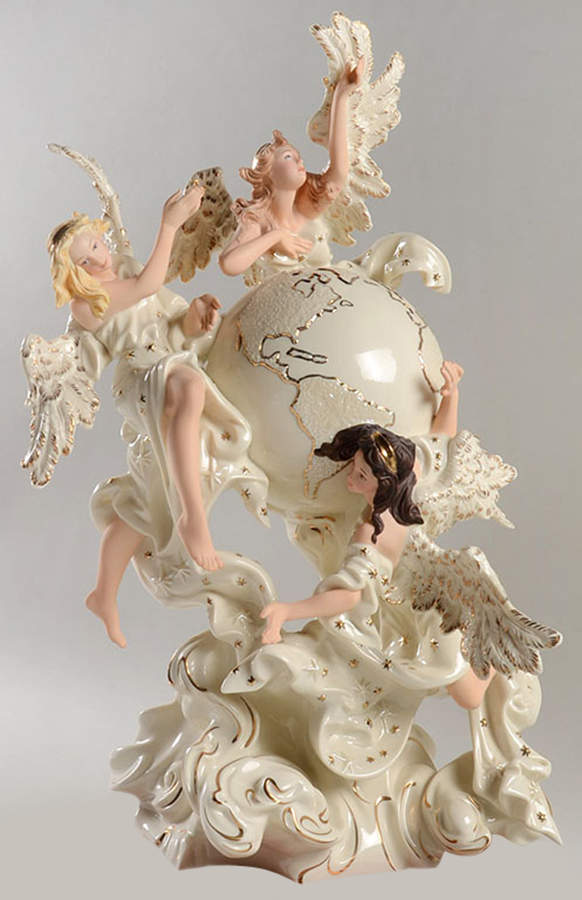 Millennium Angel Figurine Glory Of The Millennium - No Box by Lenox-1
