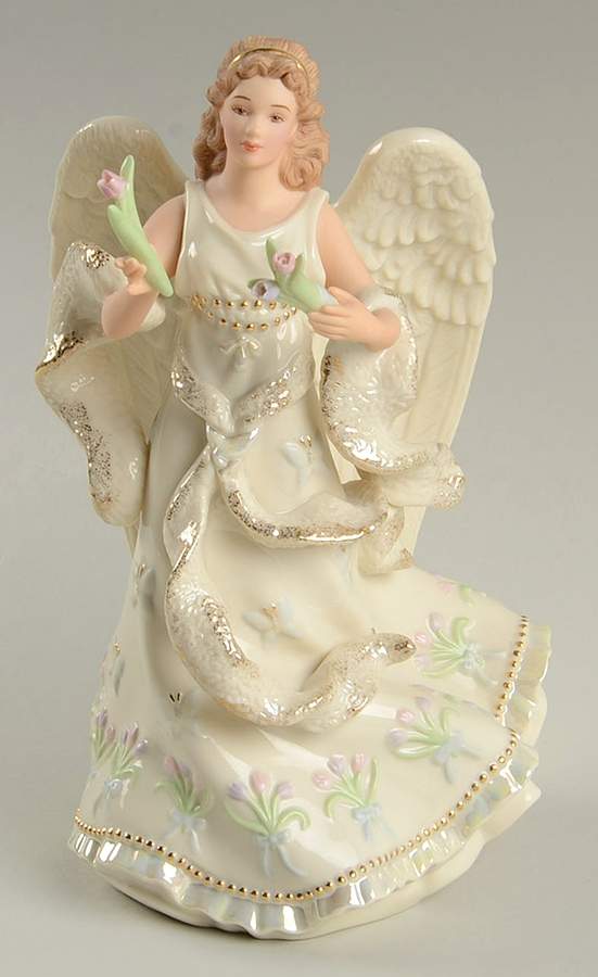 Millennium Angel Figurine Angel Of The Garden - Boxed by Lenox-1
