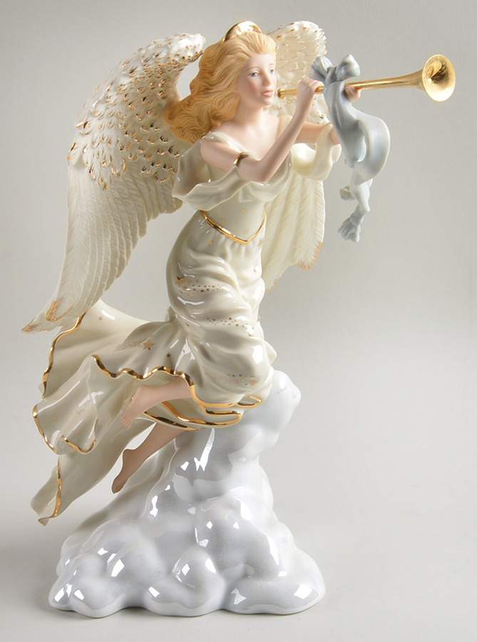 Millennium Angel Figurine Millennium Herald - Boxed by Lenox-1