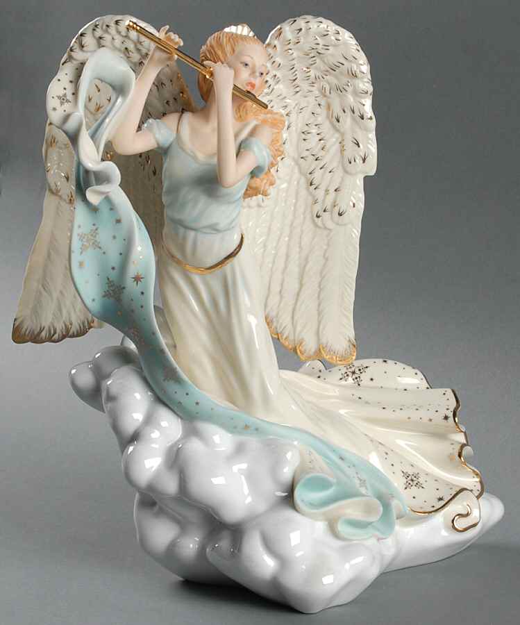 Millennium Angel Figurine Heaven's Millennium Celebration - No Box by Lenox-1