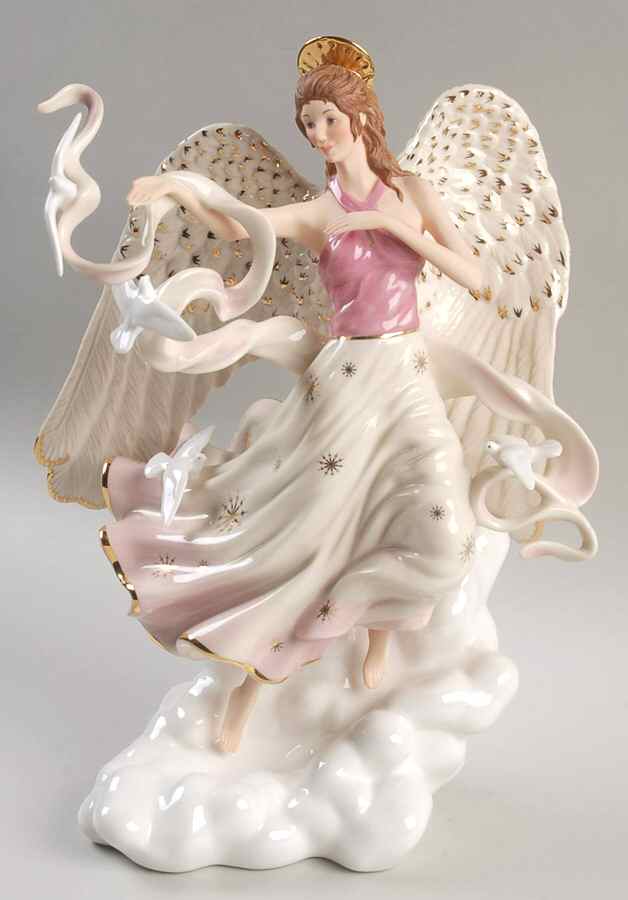 Millennium Angel Figurine Heaven's Messenger Of Peace - Boxed by Lenox-1