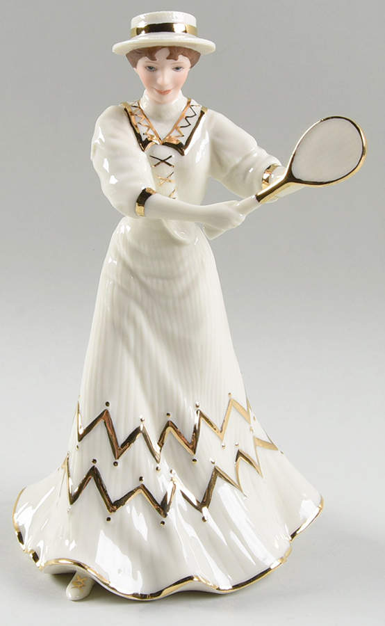 Victorian Ladies of Fashion Tennis At Traymore - Boxed by Lenox-1