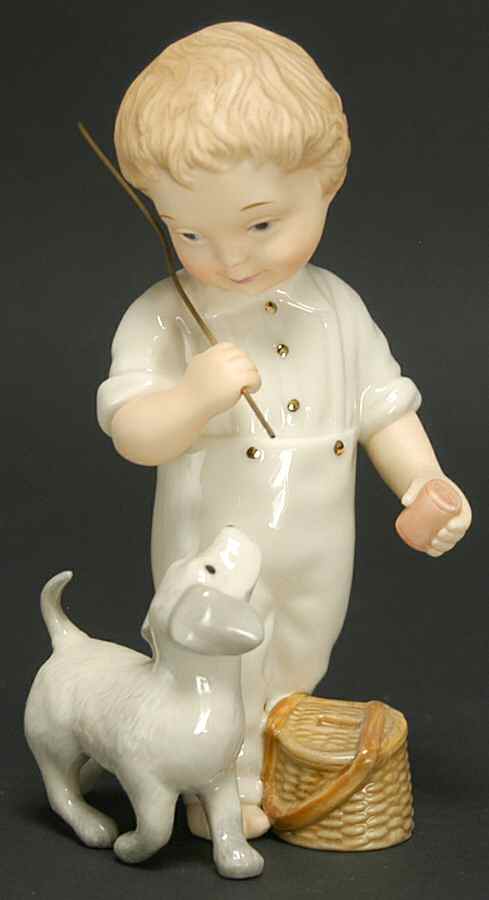 Barefoot Blessing Figurine Gone Fishing - Boxed by Lenox-1