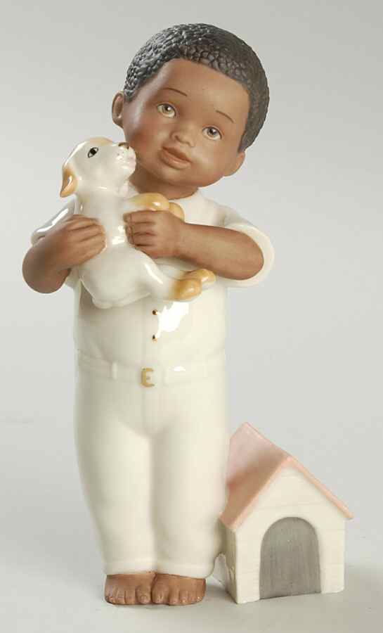 Barefoot Blessing Figurine A Boy's Best Friend - Boxed by Lenox-1
