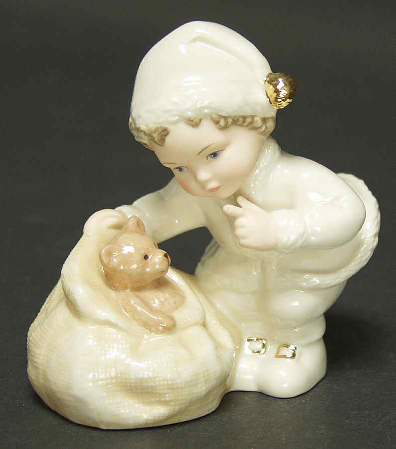 Finishing Touches Figurines Hush Little Teddy - No Box by Lenox-1