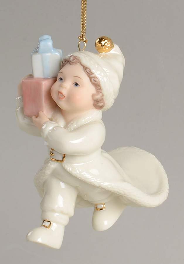 Finishing Touches Figurines Loading The Sleigh-Ornament - No Box by Lenox-1