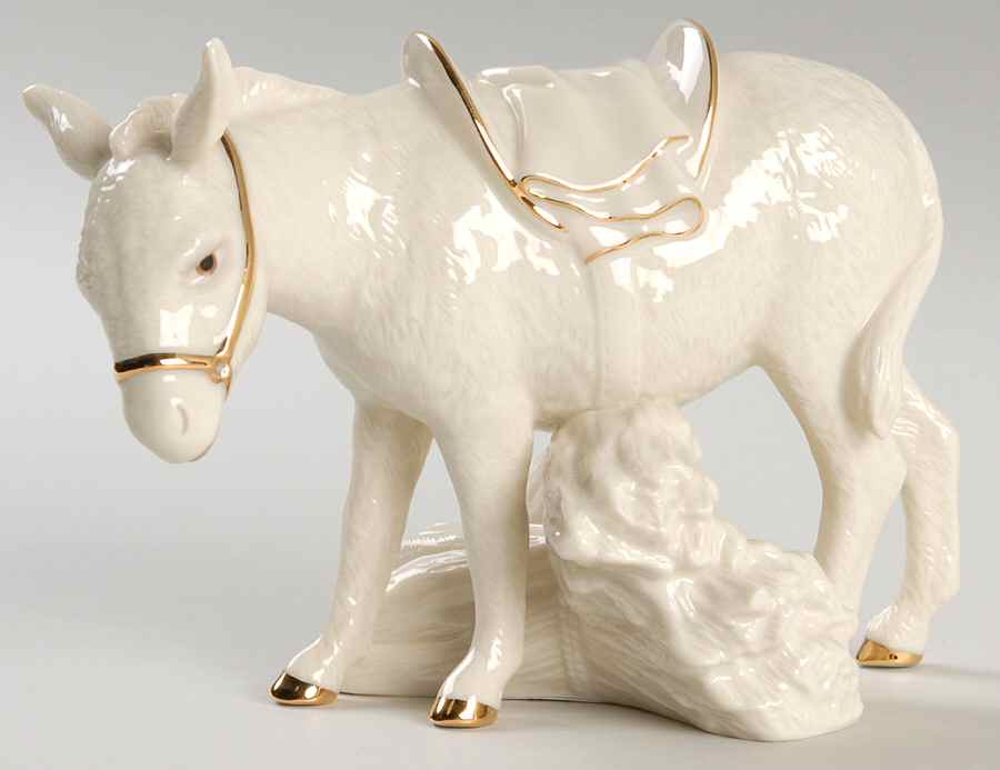 Classic Nativity Collection Donkey - No Box by Lenox-1
