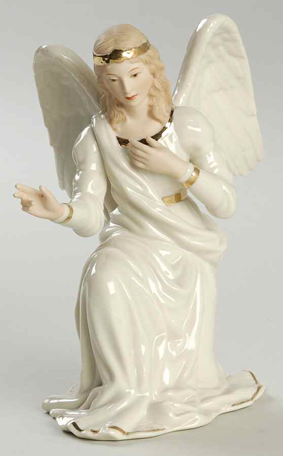 Classic Nativity Collection Angel Kneeling - No Box by Lenox-1