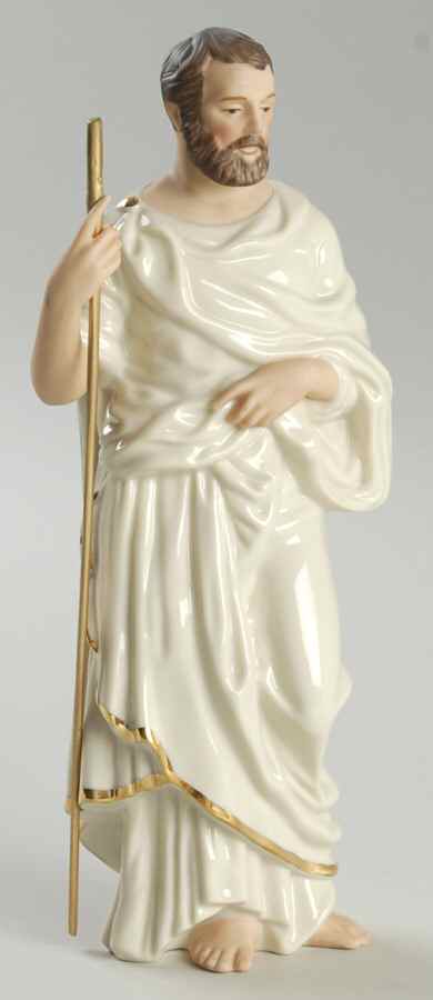 Classic Nativity Collection Joseph With Staff - No Box by Lenox-1