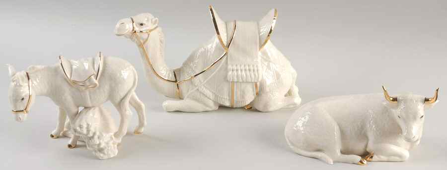 Classic Nativity Collection Animals-3 Pc Set - Boxed by Lenox-1