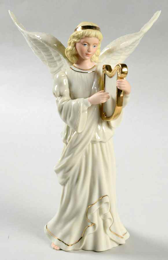 Classic Nativity Collection Angel With Lyre - No Box by Lenox-1