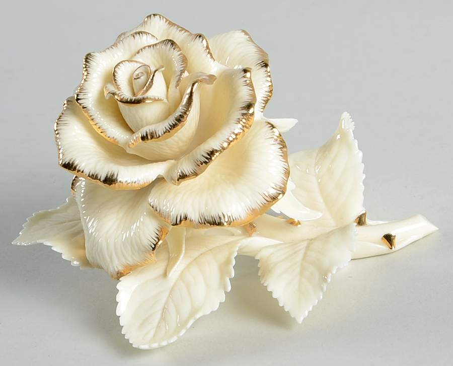 Classic Garden Flowers Rose - With Box by Lenox-1