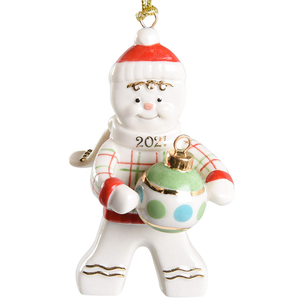 Annual Gingerbread Man Ornament Trimming The Tree Gingerbread - Boxed by Lenox-1