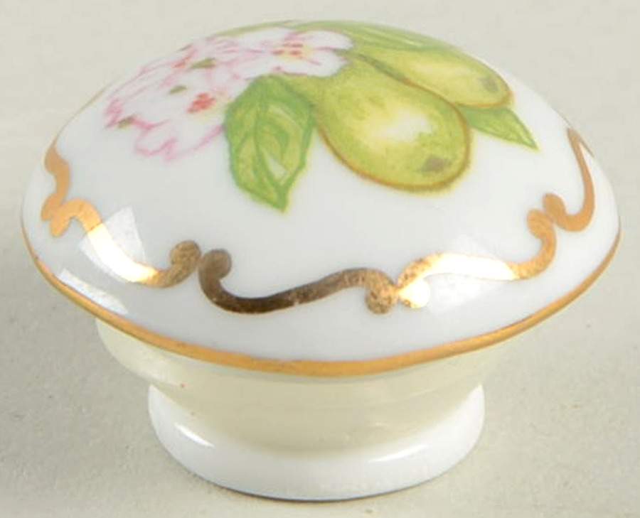Birds and Blossoms-Spice Jars Garlic-Lid Only - Spice Jar-Lid Only Motif 10 by Lenox-1