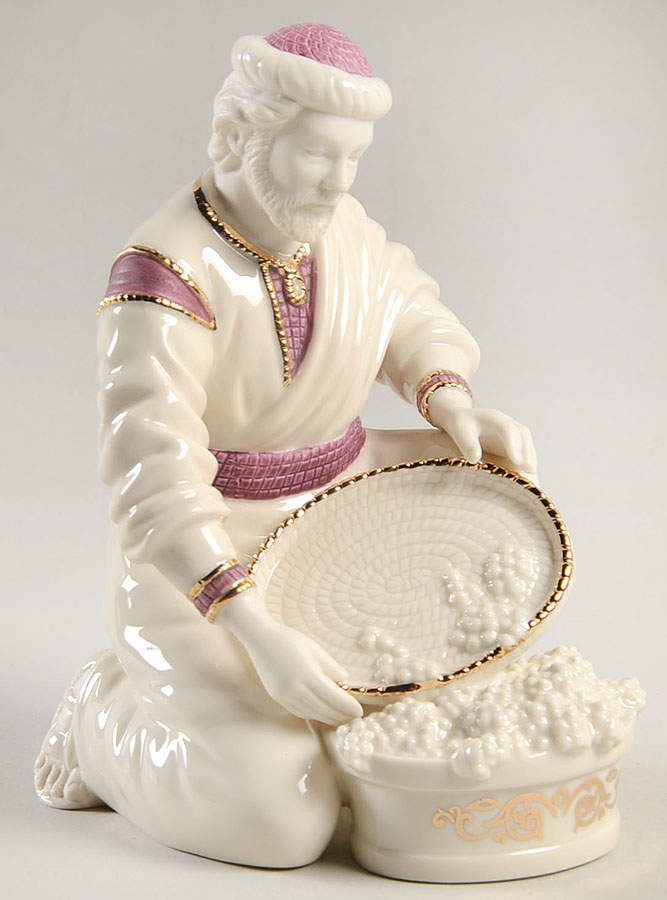 First Blessing-Nativity Wine Maker - Boxed by Lenox-1