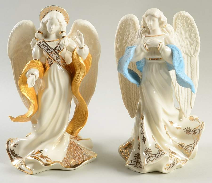 First Blessing-Nativity Angels-Boxed Set Of 2 - Boxed by Lenox-1