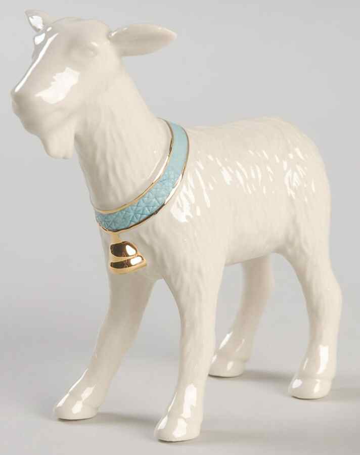 First Blessing-Nativity Goat-No Horns - Boxed by Lenox-1