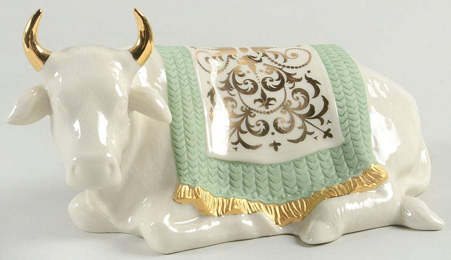 First Blessing-Nativity Ox - Boxed by Lenox-1