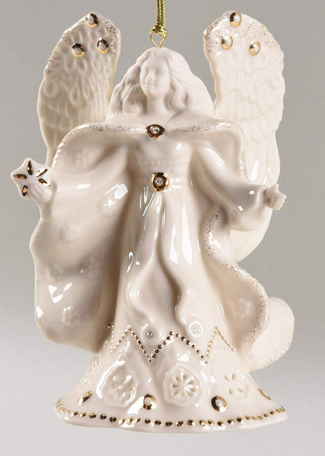 Florentine & Pearl Collection Angel Ornament - No Box by Lenox-1