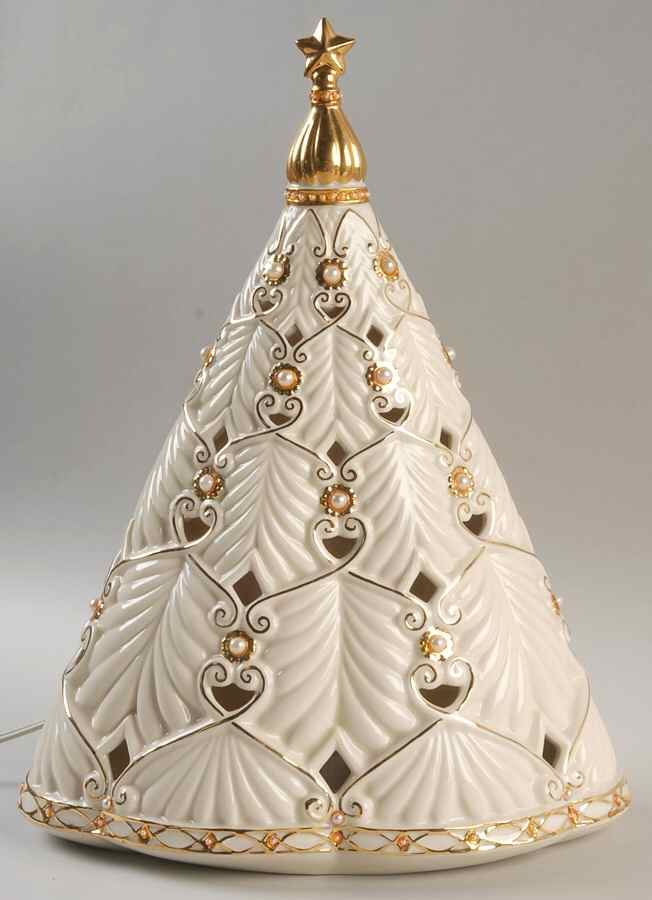 Florentine & Pearl Collection Jeweled Musical Tree-O Christmas Tree - Boxed by Lenox-1