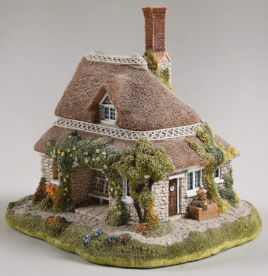 Blaise Hamlet Cottage Collection Jasmine Cottage - Boxed by Lilliput Lane-1