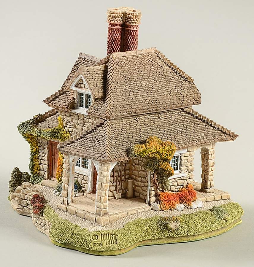 Blaise Hamlet Cottage Collection Dial Cottage - No Box by Lilliput Lane-1