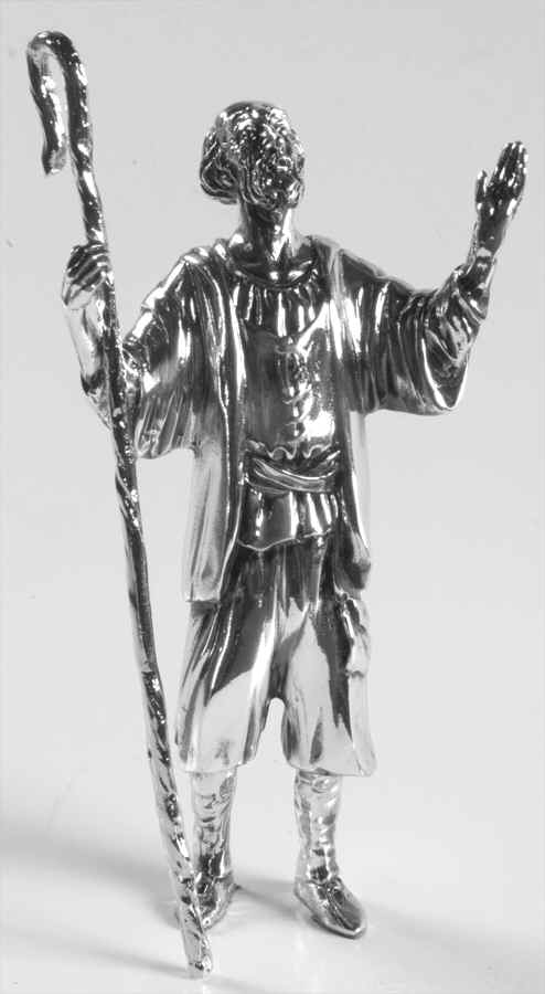 Nativity Figurines Shepherd - Boxed by Lunt Silver-1