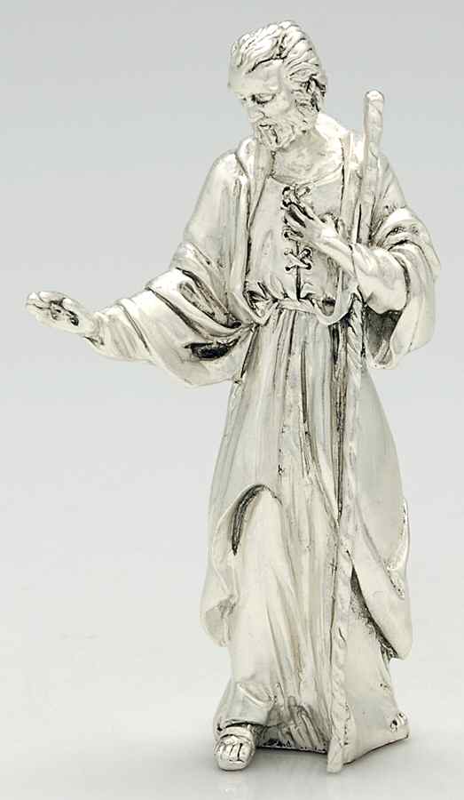 Nativity Figurines Joseph - With Box by Lunt Silver-1