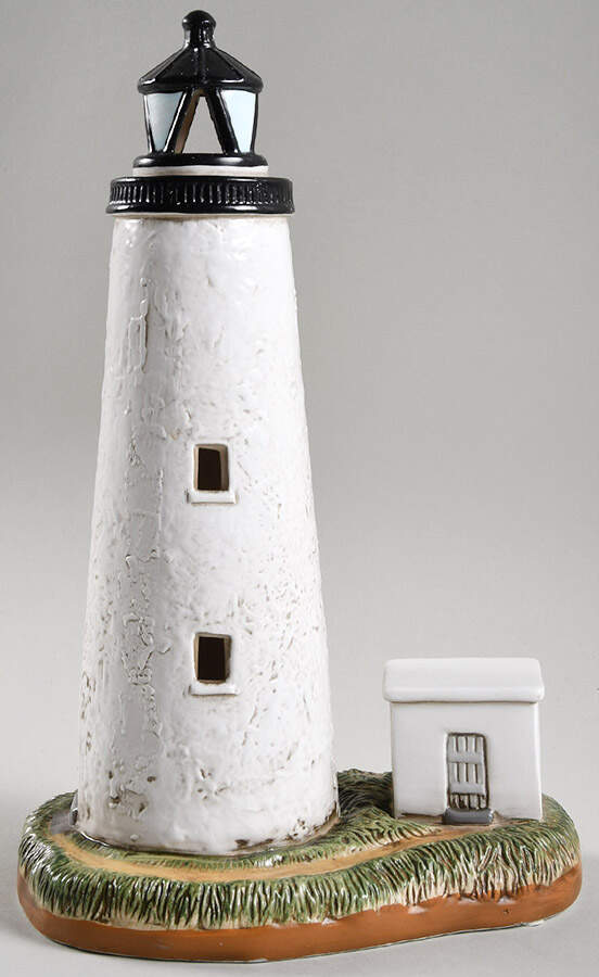 Atlantic Region Lighthouse  Ocracoke, Nc 1823 - Boxed by Lefton-1