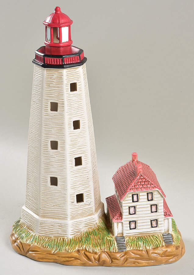 Atlantic Region Lighthouse  Sandy Hook, Nj - Boxed by Lefton-1