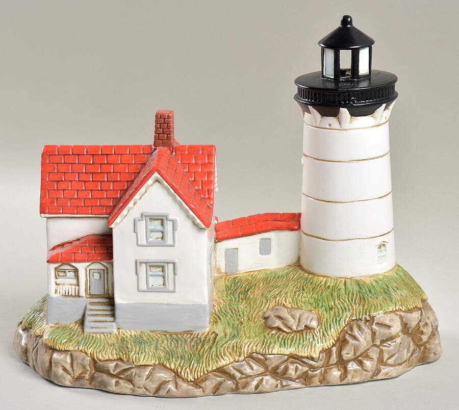 Atlantic Region Lighthouse  Cape Neddick, Me - No Box by Lefton-1