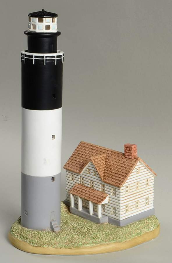 Atlantic Region Lighthouse  Oak Island, Nc - No Box by Lefton-1