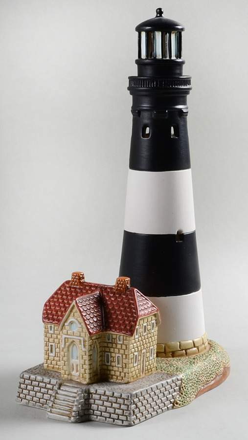 Atlantic Region Lighthouse  Fire Island, Ny - No Box by Lefton-1