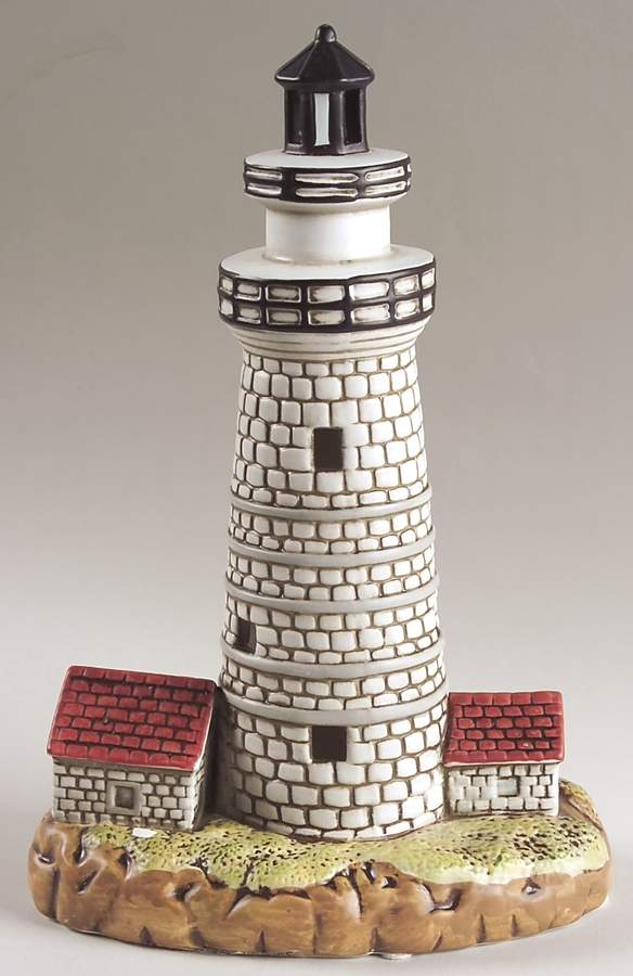 Atlantic Region Lighthouse  Boston Harbor, Ma - No Box by Lefton-1