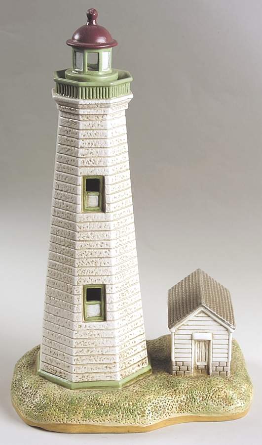 Atlantic Region Lighthouse  Old Point Comfort, Va - No Box by Lefton-1