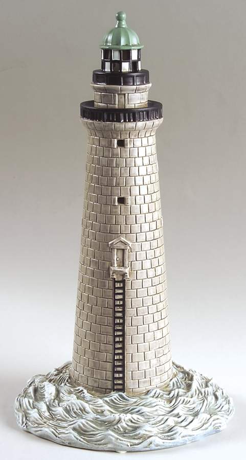Atlantic Region Lighthouse  Minots Ledge, Mass - No Box by Lefton-1