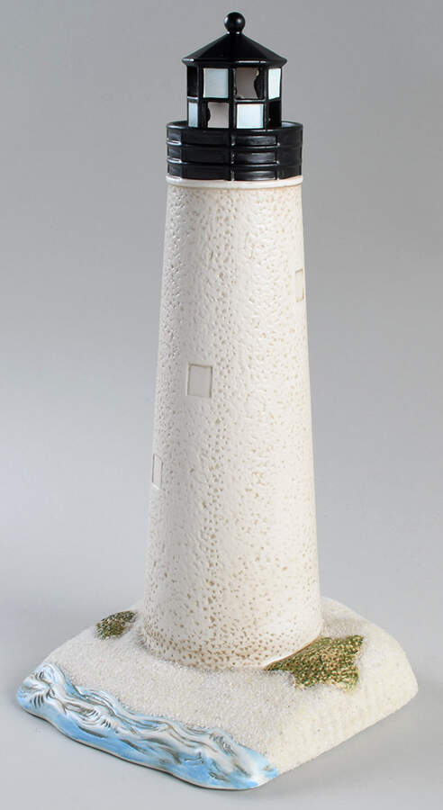 Southern Region Lightouses Cape St. George, Apalachicola Bay, Fl - No Box by Lefton-1