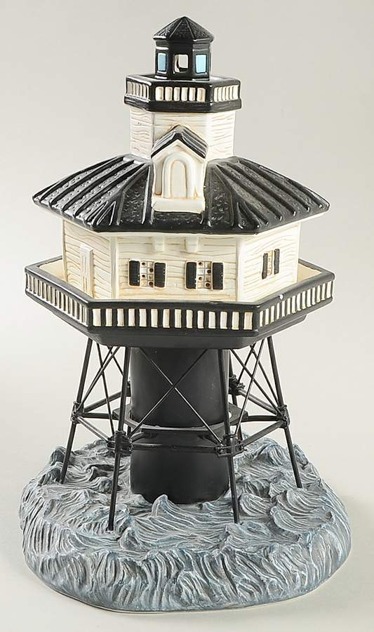 Southern Region Lightouses Middle Bay, Mobile Bay, Al - No Box by Lefton-1