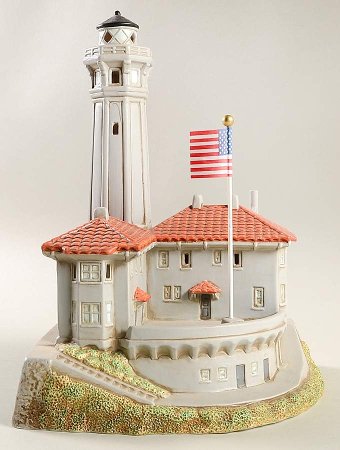 Pacific Region Lighthouses Alcatraz, Ca-1909 - Boxed by Lefton-1