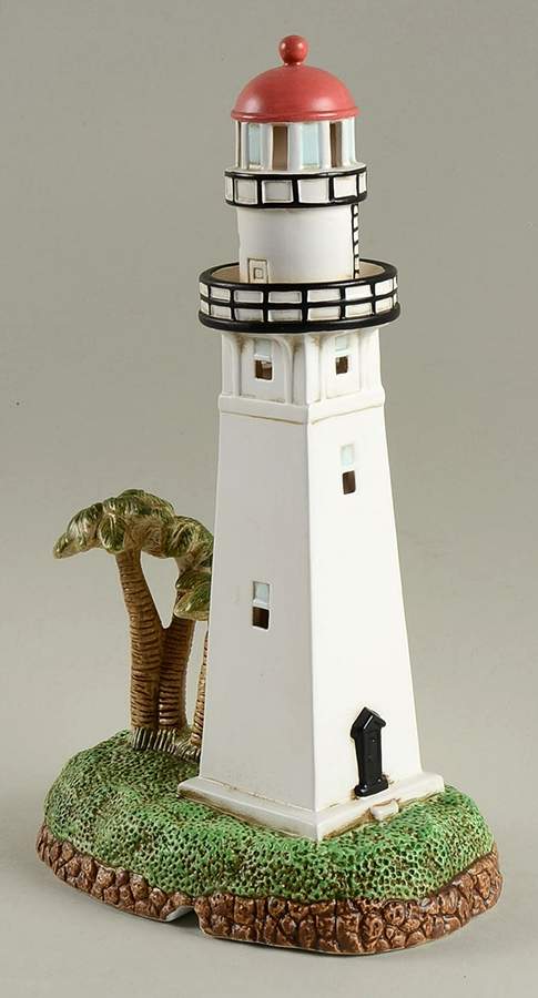 Pacific Region Lighthouses Diamond Head, Hi-1917 - Boxed by Lefton-1