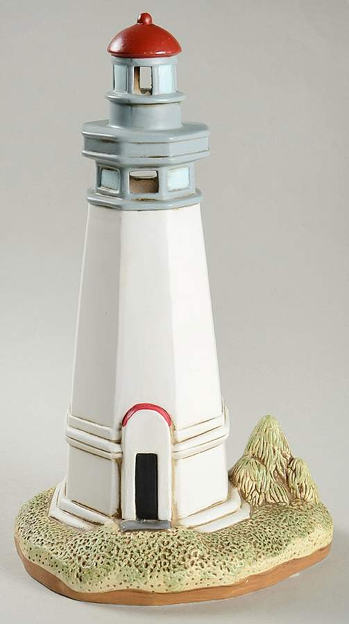 Pacific Region Lighthouses Gray's Harbor, Point Chehalis, Wa-1798 - No Box by Lefton-1